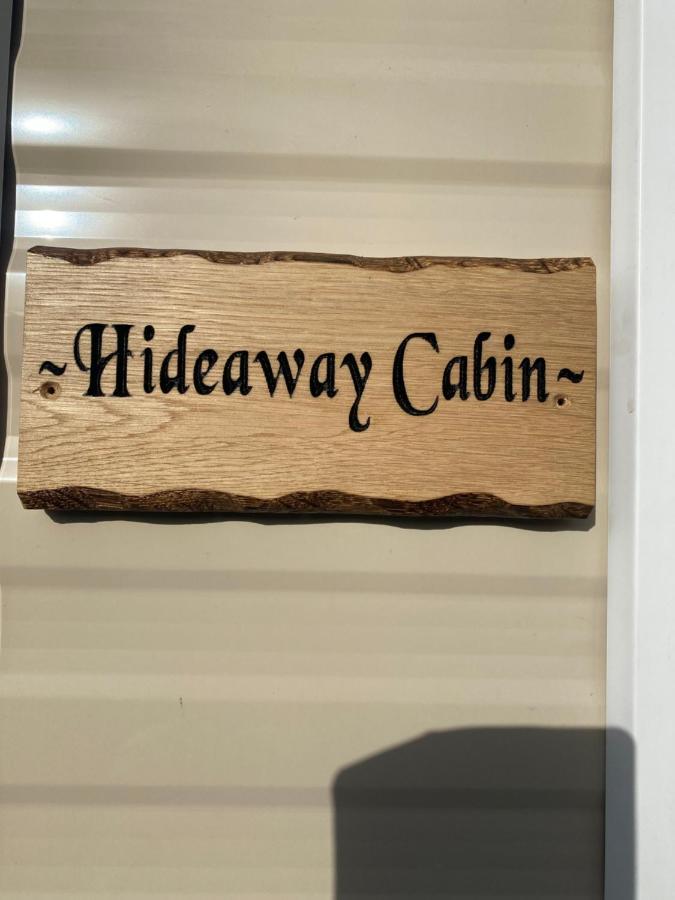 The Hideaway Cabin Seasalter Exteriör bild